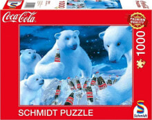 Пазл для детей Schmidt Spiele Puzzle PQ 1000 Coca-Cola Niedźwiedzie polarne G3