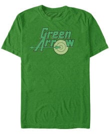 Fifth Sun dC Men's Green Arrow Target Logo Short Sleeve T-Shirt