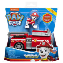 Транспортные модели из мультсериалов и фильмов Пожарная машина PAW PATROL и фигура Marshall