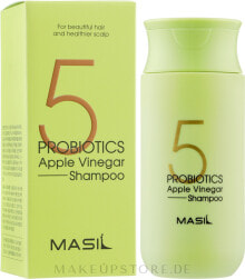 Sanftes sulfatfreies Shampoo mit Probiotika und Apfelessig - Masil 5 Probiotics Apple Vinegar Shampoo