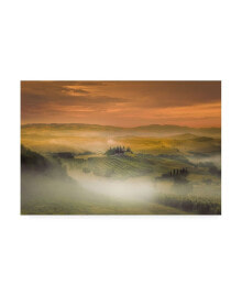 Trademark Global marcos Dijkos Morning Fog Landscape Canvas Art - 37