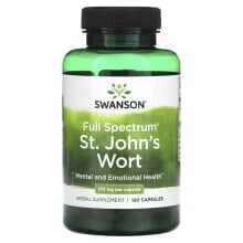 Full Spectrum St. John's Wort, 375 mg, 60 Capsules