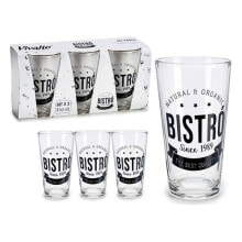Бокалы и стаканы набор стаканов Vivalto Bistro S3602293 310 мл 3 шт
