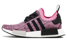 adidas originals NMD_R1 Primeknit Pink Rose 低帮运动鞋 女款 粉黑 / Кроссовки Adidas originals NMD_R1 BB2363