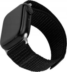 Fixed Fixed | Sporty Strap for Apple Watch Ultra 49mm | 160-210 mm | Black | Nylon