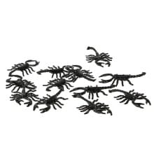 ATOSA Pack Black Scorpions Halloween 12 Units Decor