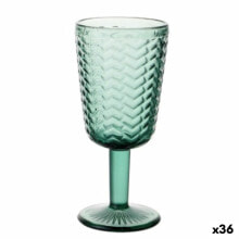 Wineglass La Mediterránea Spica 320 ml Green 36 Units