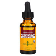 Ашваганда Herb Pharm, Ashwagandha, Alcohol-free, 1 fl oz (30 ml)