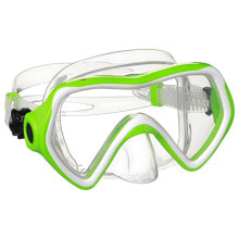 Masks and snorkels for scuba diving