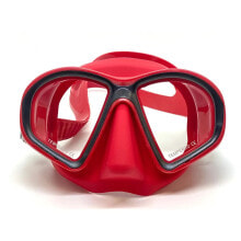 Masks and snorkels for scuba diving