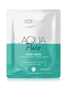 Маски для лица moisturizing face mask with salicylic acid Aqua Pure (Super Mask) 35 ml