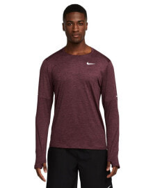 Nike men's Element Dri-FIT Long-Sleeve Crewneck T-Shirt