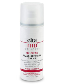 EltaMD Skincare UV Clear Broad-Spectrum SPF46 Солнцезащитный крем для проблемной и склонной к покраснению кожи  50 мл
