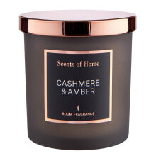 Duftkerze SCENTS OF HOME Cashmere&Amber