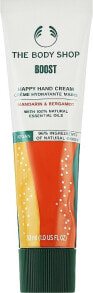 Handcreme - The Body Shop Mandarin & Bergamot Vegan Boost Happy Hand Cream