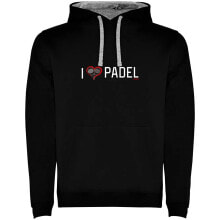 KRUSKIS I Love Padel Bicolor Hoodie