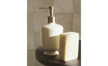 Soap dishes, glasses and dispensers