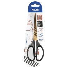 MILAN Blister Pack Office Scissors 17 Cm Copper Series Black