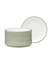 Noritake colortex Stone Stax Mini Plates, Set of 4