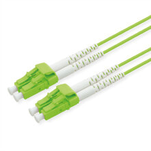 ROLINE LWL-Kabel DX 50/125µm LC/LC OM5 Low-Loss-Stecker 1m - Cable - 1 m