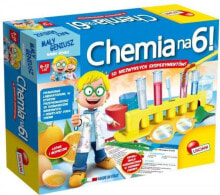 Развивающая настольная игра для детей Lisciani Mały Geniusz Chemia na 6!