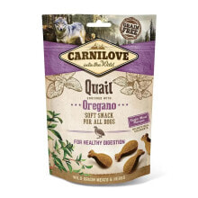 CARNILOVE 200g snack semi-moist oregano quail 10 units