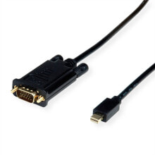 Computer connectors and adapters vALUE 11.99.5806 - 1.5 m - Mini DisplayPort - VGA (D-Sub) - Male - Male - Straight