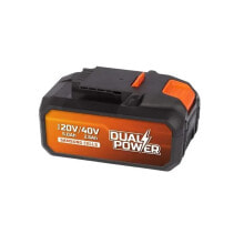 Аккумуляторы и зарядные устройства 2x20 V 2.5AH Batterie fr 40 V oder 5AH Tool auf 20V Dual Power POWDP9037 -Werkzeug - kompatibel mit 40 V & 20 V -Werkzeugen