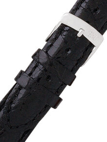 Ремешки и браслеты для часов Morellato A01U0518339019CR19 Black alligator Watch Strap 19mm
