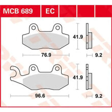 TRW Allround Organic Standard Aeon Elite 125 12 Front Brake Pads