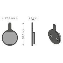 BRENTA CICLO All Around Louise/CLARA 2000 Magura disc brake pads