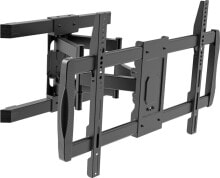 Brackets and racks for televisions and audio equipment