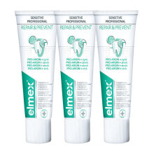 Elmex Sensitive Professional Repair & Prevent Toothpaste Зубная паста для чувствительных зубов 3 х 75 мл