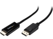 StarTech.com DP2HDMM1MB DisplayPort to HDMI converter cable - 3 ft (1m) - DP to купить онлайн