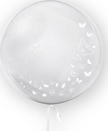 Украшения для организации праздников  tUBAN Balon 45cm Motyle biały TUBAN