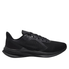 Женские кроссовки мужские кроссовки спортивные для бега черные текстильные низкие  Nike Downshifter 10