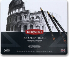 Derwent Derwent - Graphic Pencil Set, 24 Tin /Arts and Crafts