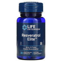 Life Extension, Resveratrol Elite, 30 Vegetarian Capsules