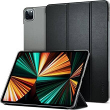Чехлы для планшетов etui na планшет Spigen Spigen Smart Fold Ipad Pro 12,9&quot;2021 черный/черный ACS02882