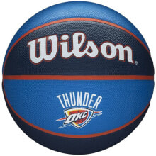 Баскетбольный мяч Wilson NBA Team Oklahoma City Thunder Ball WTB1300XBOKC