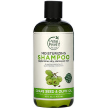 Шампуни для волос Petal Fresh Grape Seed & Olive Oil Moisturizing Shampoo Увлажняющий шампунь, с экстрактом виноградных косточек и оливковым маслом 475 мл