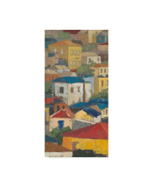 Trademark Global megan Meagher Primary Rooftops I Canvas Art - 37