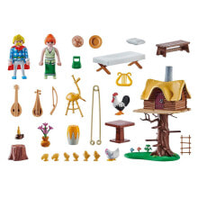 Educational play sets and action figures for children