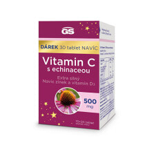 GS Vitamin C 500 with echinacea 70 + 30 tbl.
