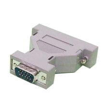 EUROCONNEX HDB15M - DB25M Molded Adapter