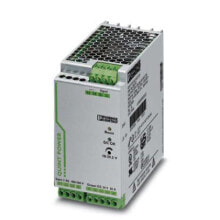 Комплектующие для розеток и выключателей Phoenix Contact 2866792 блок питания 480 W Зеленый, Серый