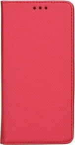 Etui Smart Magnet book Samsung M53 M536 czerwony/red