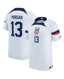 Nike big Boys and Girls Alex Morgan White USWNT 2022/23 Home Breathe Stadium Replica Player Jersey