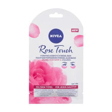 Nivea Rose Touch Hydrating Under Eye Hydrogel Mask 1 St. augenmaske für Frauen