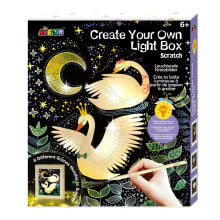 AVENIR Scratch Set Create Your Own Lightbox doll